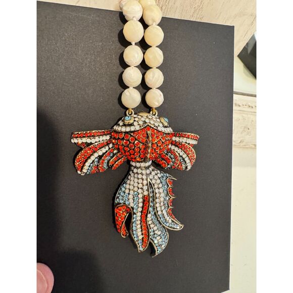 Heidi Daus "Reel McKoi" KOI Necklace Rare Find!! - Picture 7 of 7